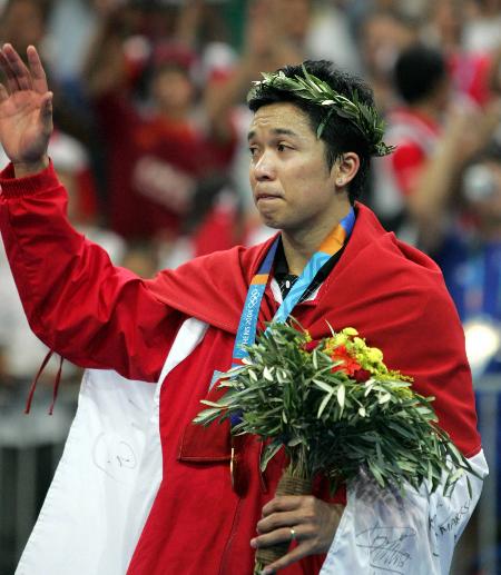 印度羽毛球队绝杀韩国羽毛球队，陶菲克完成帽子戏法